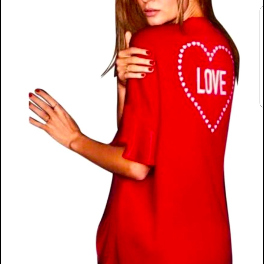 Victoria Secret Red Heart Love Robe